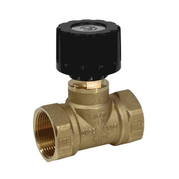Клапан баланс лат Ду40 Ру16 м/м Kvs10 Aquasfera 2014-05, фото , изображение 2