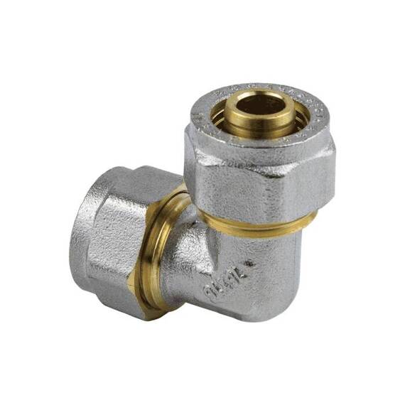 Угольник МП обж лат Дн26х90гр Aquasfera 7005-03 ., фото , изображение 3