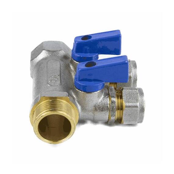 Коллектор лат шар/к син 1&quot; м/р 4в Дн16 обжим мп 35мм Aquasfera 7015-04 ., фото , изображение 8