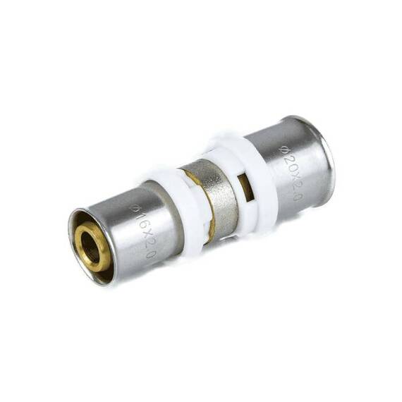 Муфта МП пресс лат Дн26х20 перех Aquasfera 8004-03 ., фото , изображение 2