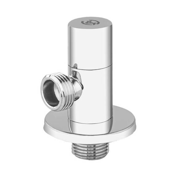 Вентиль угл лат быт с/отр G1/2&quot;х3/4&quot; Ру16 р/р мах овал блистер Aquasfera 1072-12, фото , изображение 2