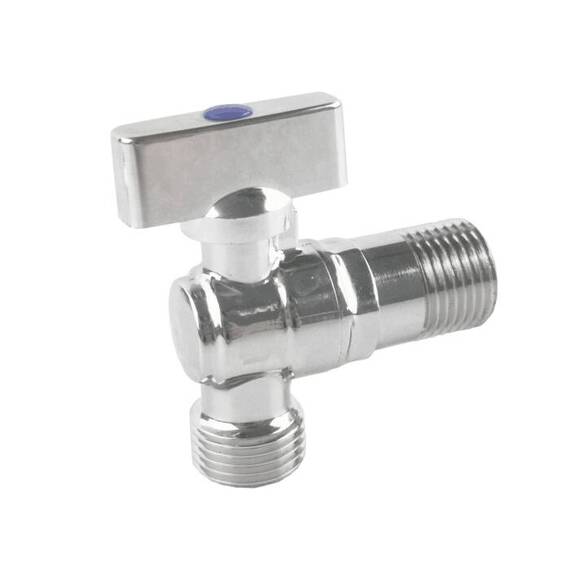 Кран шар угл лат быт G1/2" Ру10 р/р SantechSystems ., фото 
