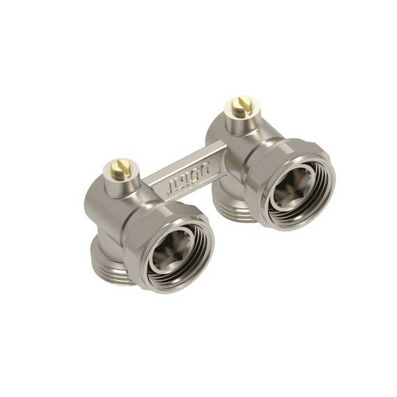 Узел ниж/п Ду15 Ру10 3/4x3/4" ЕК угл б/к двухтр Ogint, фото 