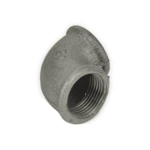 Угольник чуг Ду40 (1 1/2") м/м Fittex, фото , изображение 2