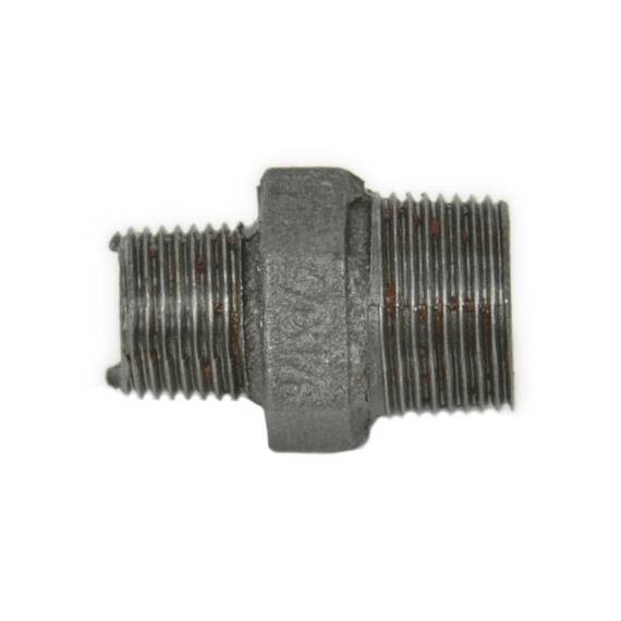 Ниппель чуг перех Ду20х15 (3/4"х1/2") НР Fittex, фото , изображение 8
