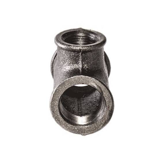 Тройник чуг перех Ду32х20 (1 1/4"х3/4") м/м Fittex, фото , изображение 3