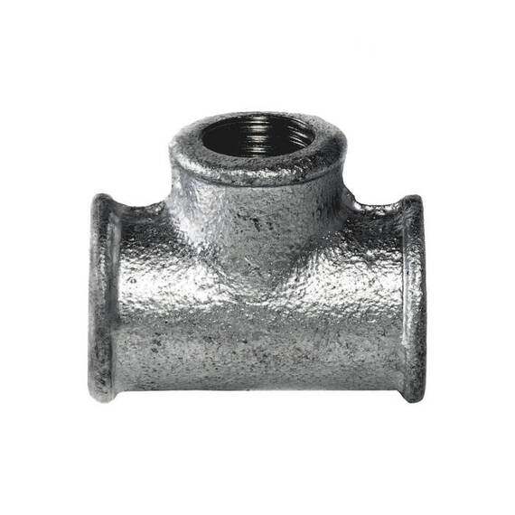 Тройник чуг перех оц Ду25х20 (1"х3/4") м/м Fittex, фото , изображение 2