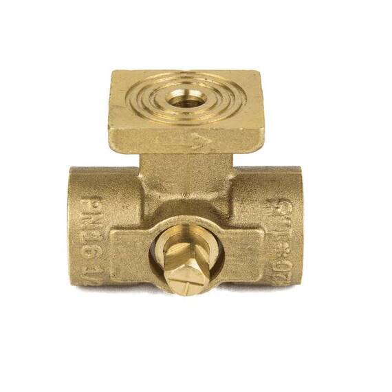 Кран д/ман лат 1061 G1/2"-М20х1,5 Ру16 м/м фл Aquasfera 1061-01, фото , изображение 4
