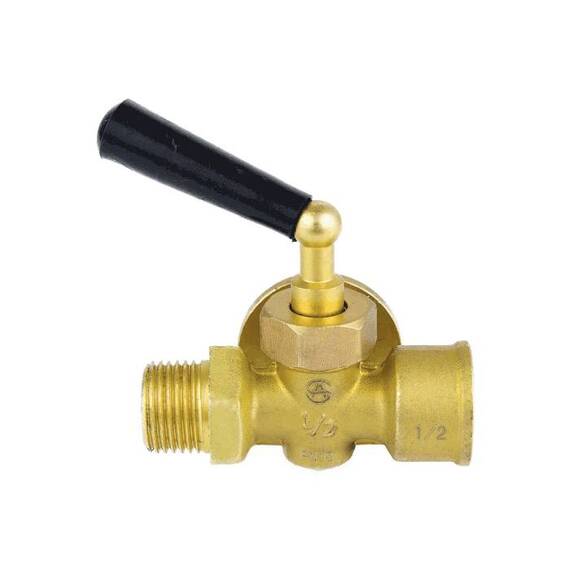 Кран д/ман лат 1065 G1/2" Ру16 м/р рук фл Aquasfera 1065-01, фото , изображение 5