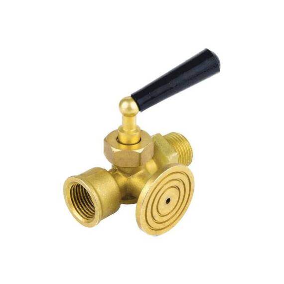 Кран д/ман лат 1065 G1/2" Ру16 м/р рук фл Aquasfera 1065-01, фото , изображение 4