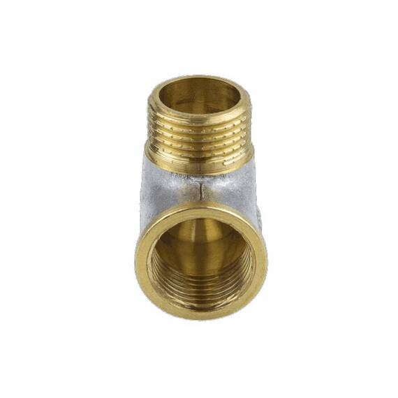 Угольник лат Ду15 м/р никель ГОСТ 32585 Aquasfera 9002-01, фото , изображение 8