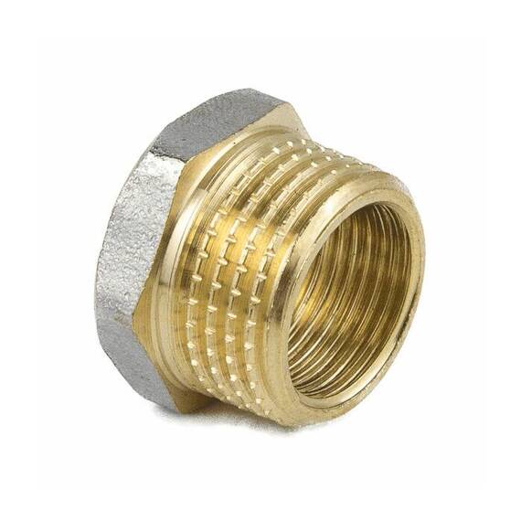 Футорка лат Ду20х15 р/м никель ГОСТ 32585 Aquasfera 9024-02, фото , изображение 2