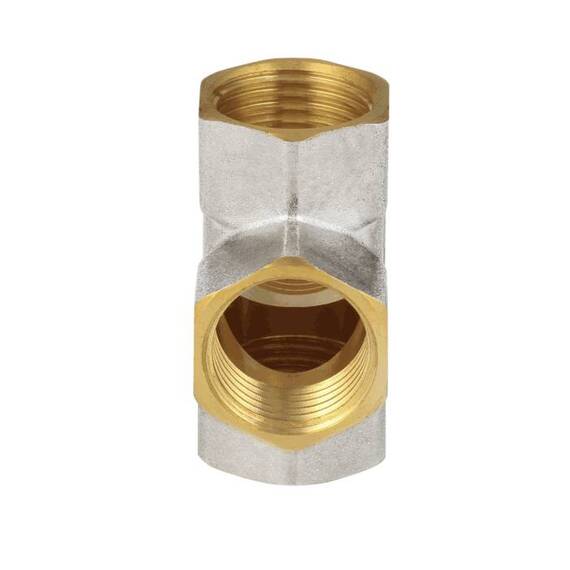 Крест лат Ду25 м/м никель ГОСТ 32585 Aquasfera 9011-03, фото , изображение 2