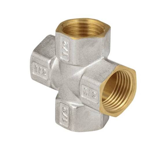 Крест лат Ду20 м/м никель ГОСТ 32585 Aquasfera 9011-02, фото , изображение 6