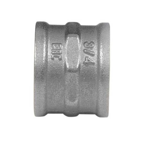 Муфта лат Ду15 м/м никель ГОСТ 32585 Aquasfera 9018-01, фото , изображение 5