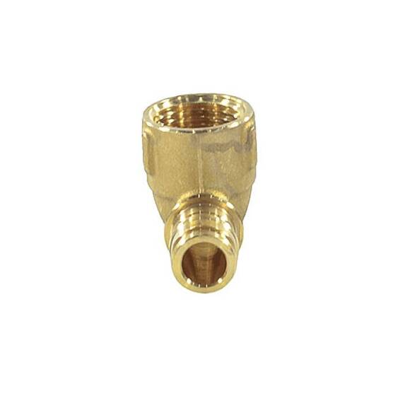 Тройник PE-X лат радиал Дн25х3/4"х25 ВР РОС GX154(AC)Y045, фото , изображение 3