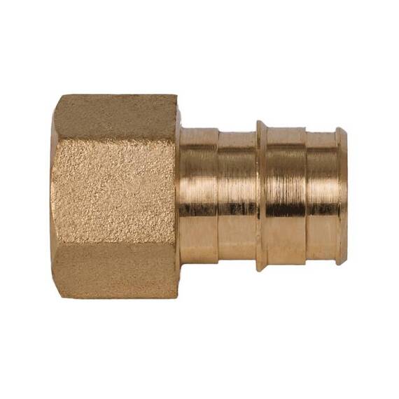 Муфта PE-X лат радиал Дн16х3/4" ВР РОС, фото , изображение 5