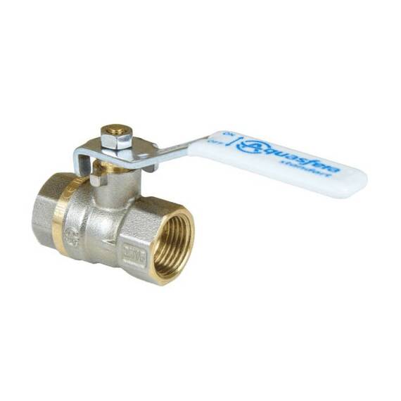 Кран шар лат 1101 Standard нк Ду40 Ру16 м/м полн рыч Aquasfera 1101-05 ., фото , изображение 3