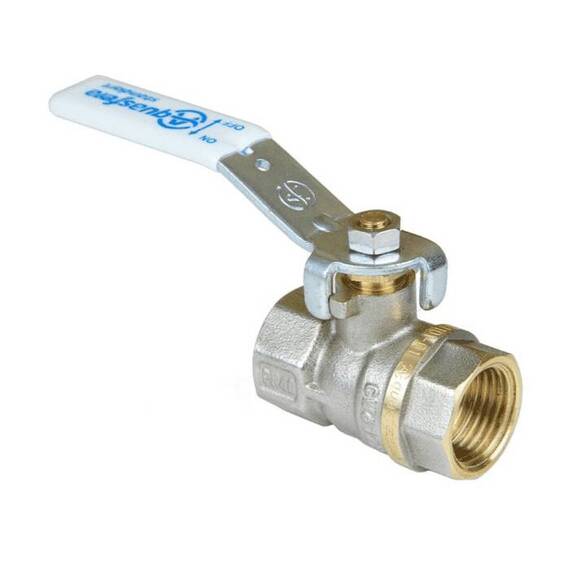 Кран шар лат 1101 Standard нк Ду32 Ру20 м/м полн рыч Aquasfera 1101-04 ., фото , изображение 7