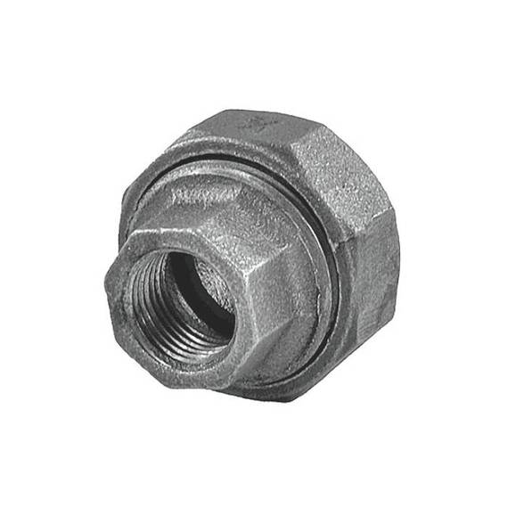 Соединитель чуг американка Ду40 (1 1/2") м/м Fittex PLUS, фото , изображение 3