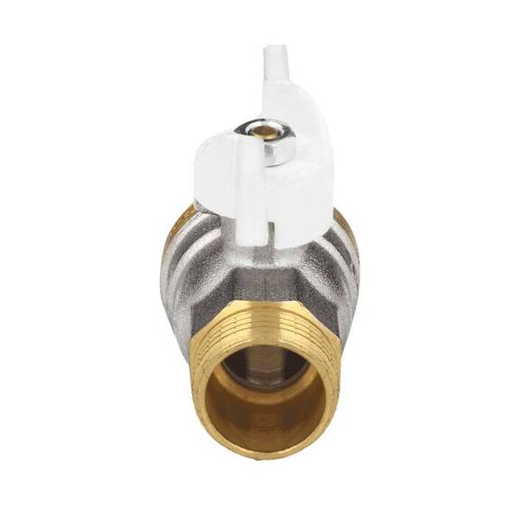 Кран шар лат 1105 Standard нк Ду20 Ру30 р/р полн баб Aquasfera 1105-02 ., фото , изображение 3
