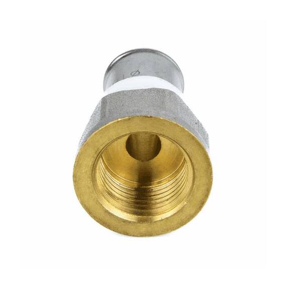 Муфта МП пресс лат Дн16х1/2" ВР Aquasfera 8002-01 ., фото , изображение 3