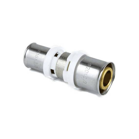 Муфта МП пресс лат Дн26х20 перех Aquasfera 8004-03 ., фото , изображение 2