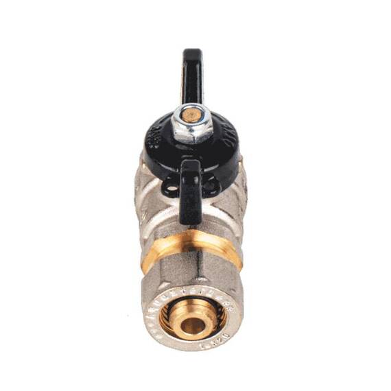 Кран шар лат СТАРТ нк Дн20х3/4" Ру16 м/обж баб Aquasfera 1216-03, фото , изображение 4