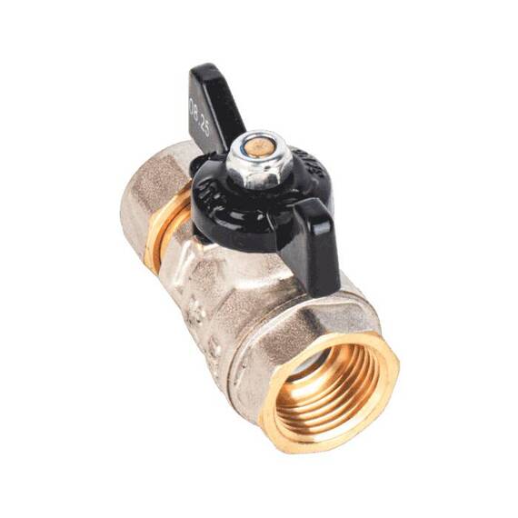 Кран шар лат СТАРТ нк Дн20х3/4" Ру16 м/обж баб Aquasfera 1216-03, фото , изображение 6
