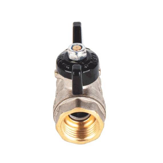 Кран шар лат СТАРТ нк Дн20х3/4" Ру16 м/обж баб Aquasfera 1216-03, фото , изображение 7