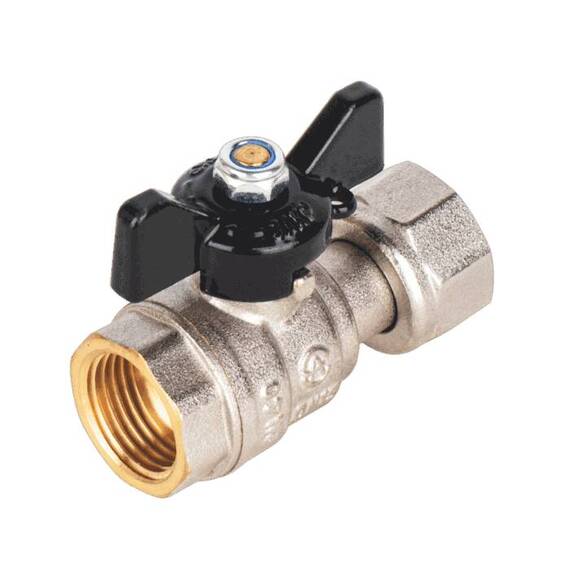 Кран шар лат 1222 СТАРТ нк Ду20 Ру40 р/нак/г баб Aquasfera 1222-02, фото , изображение 8