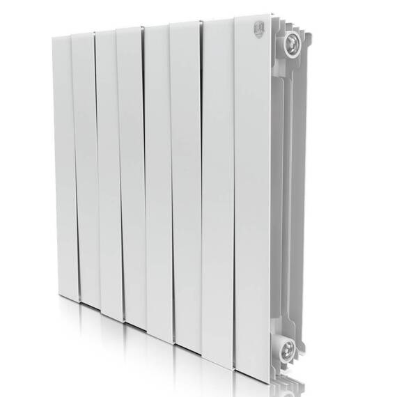 Радиатор биметалл Royal Thermo PianoForte 500/Bianco Traffico - 8 секц., фото 