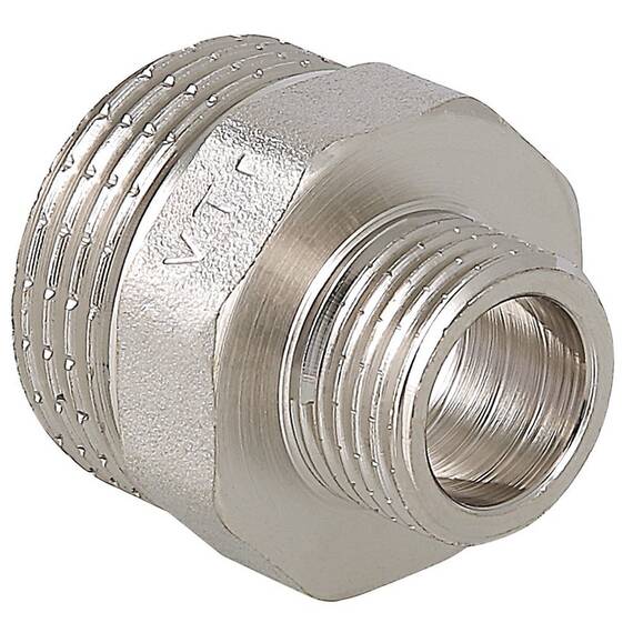 Ниппель переходной VALTEC VTr.580.N.0604 нар.-нар. 1"х1/2", фото 