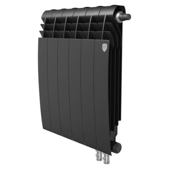 Радиатор Royal Thermo BiLiner 500 /Noir Sable VR - 6 секц., фото 