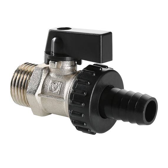 Кран шар. Valtec VT.430.N.04 дренажный 1/2", фото 
