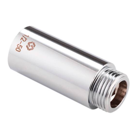 Удлинитель хромированный MVI 1/2" x 40 mm, фото 