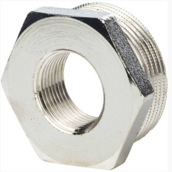 Футорка STOUT никелированная 1"X1/2" SFT-0029-000112, фото 