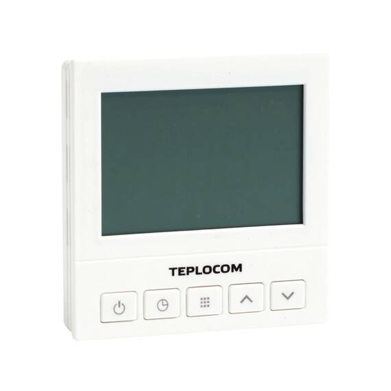 Термостат комнатный Teplocom TS-Prog-220/3A, проводной, прогр., реле 250В, 3А, фото 
