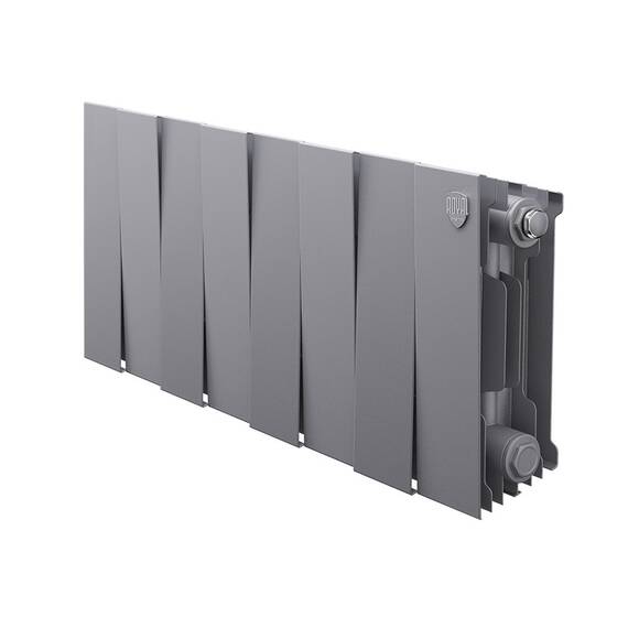 Радиатор Royal Thermo PianoForte 200 /Silver Satin - 8 секц., фото 