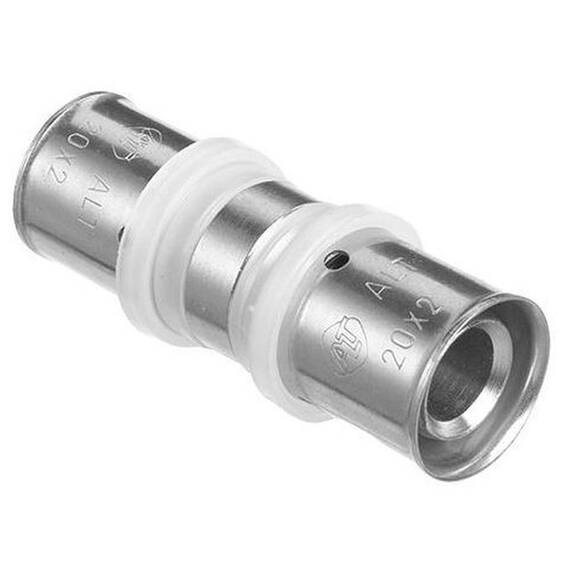 Муфта ALTSTREAM соединительная ALT-P 20х20 пресс, фото 