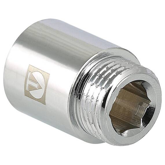 Удлинитель хромированный Valtec ВР-НР 1/2"x30мм, фото 
