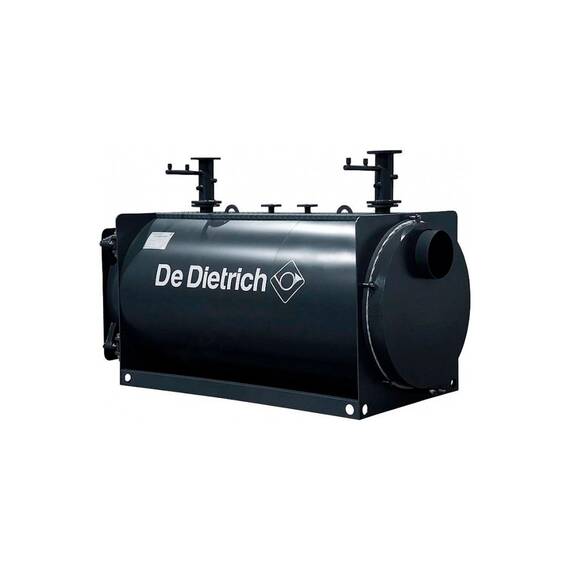 Котел стальной DE DIETRICH CA R 1000 напольный, 1 конт., откр.кам.сгор. газ./диз, наддув, без п/у, фото 