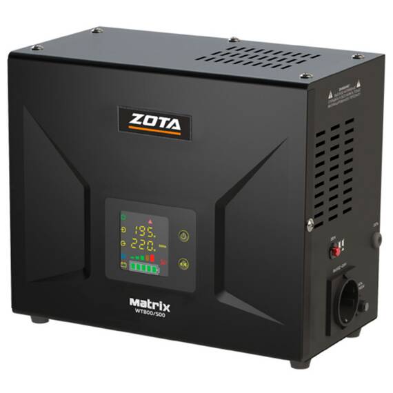Источник питания ZOTA Matrix WT1100/600 (600 Вт/1100 ВА, 12В), фото 
