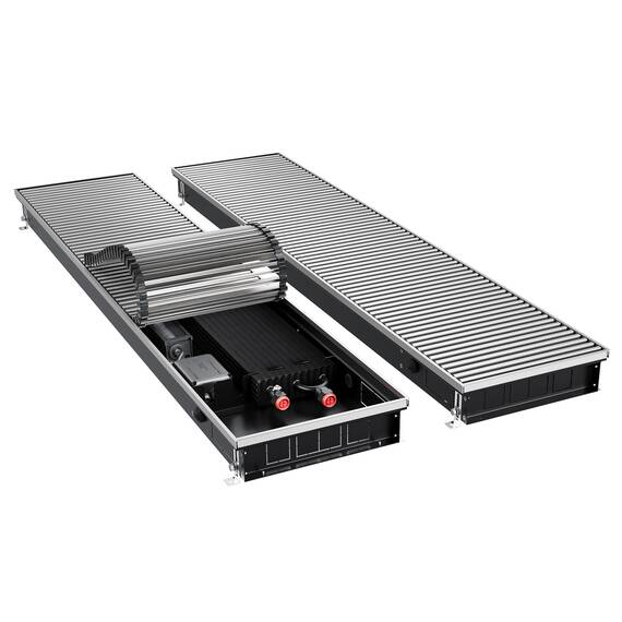 Конвектор внутрипольный Royal Thermo ATRIUM TURBO-80/300/2000-DG-U-NA, фото 