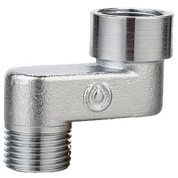 Эксцентрик Gappo ВР-НР никелированный 1/2" x 1/2" x 30, фото 