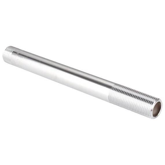 Сгон Gappo НР-НР хромированный 1/2" х 80 мм, фото 