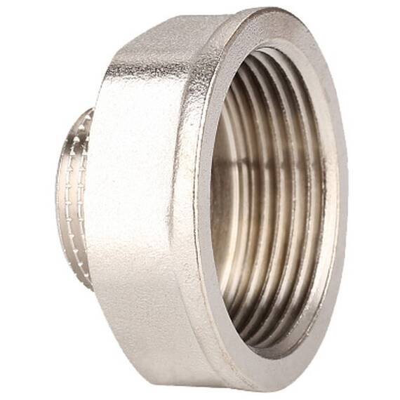 Переходник Gappo ВР-НР никелированный 1/2" х 3/8", фото 