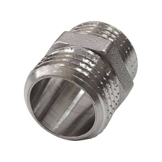 Ниппель VALFEX никел. НР-НР 1 1/4" (60/10), арт. VF.582.N.114, фото 