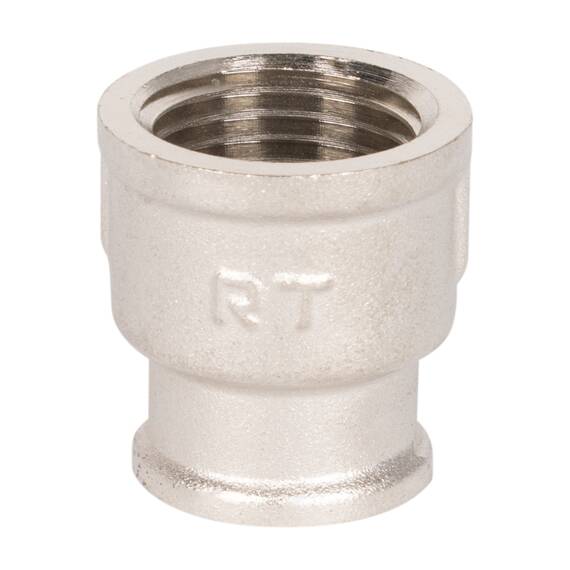 Муфта переходная Royal Thermo 1/2"х3/8" вн.-вн., фото , изображение 4