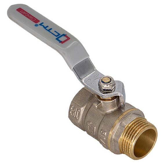 Кран шар. для воды 1/2" г/ш рычаг CTM СТАНДАРТ CWFMH012, фото , изображение 3
